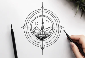 antenna tattoo idea