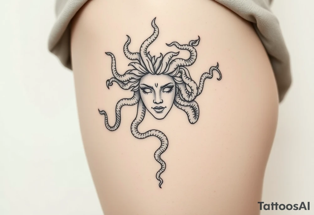 A Medusa tattoo tattoo idea