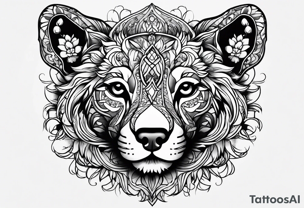 Paw print memorial tattoo tattoo idea