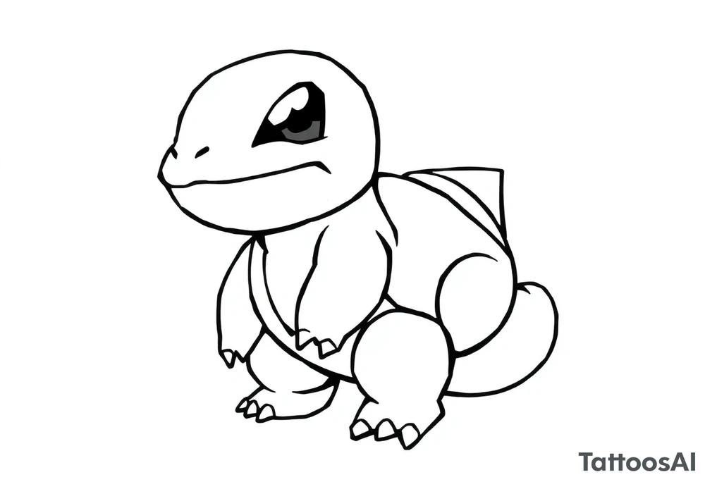 Squirtle tattoo idea