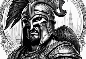 spartan tattoo idea