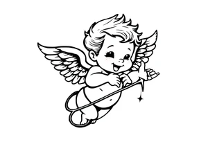 cherub tattoo idea