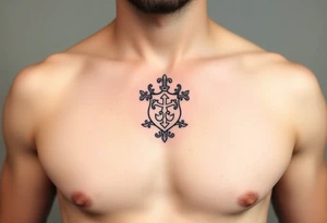 Smith, Irish crest. Mideval style. tattoo idea