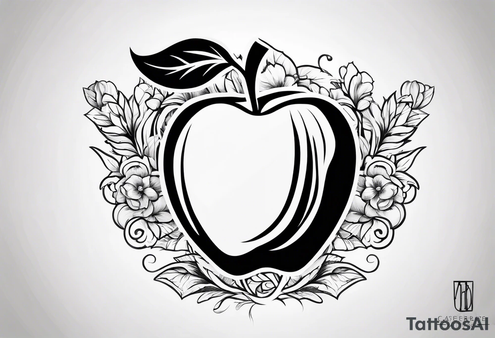 Red Apple tattoo idea