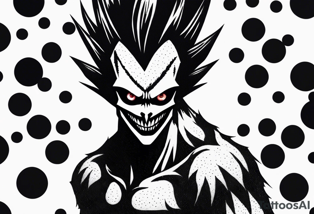 ryuk from death note tattoo idea