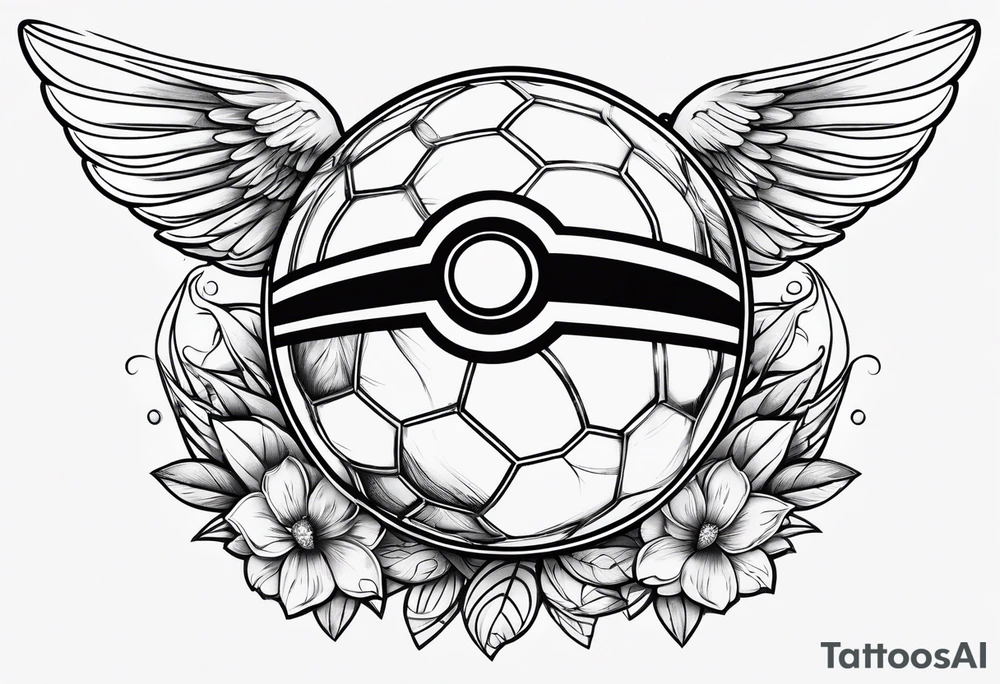 Pokeball tattoo idea