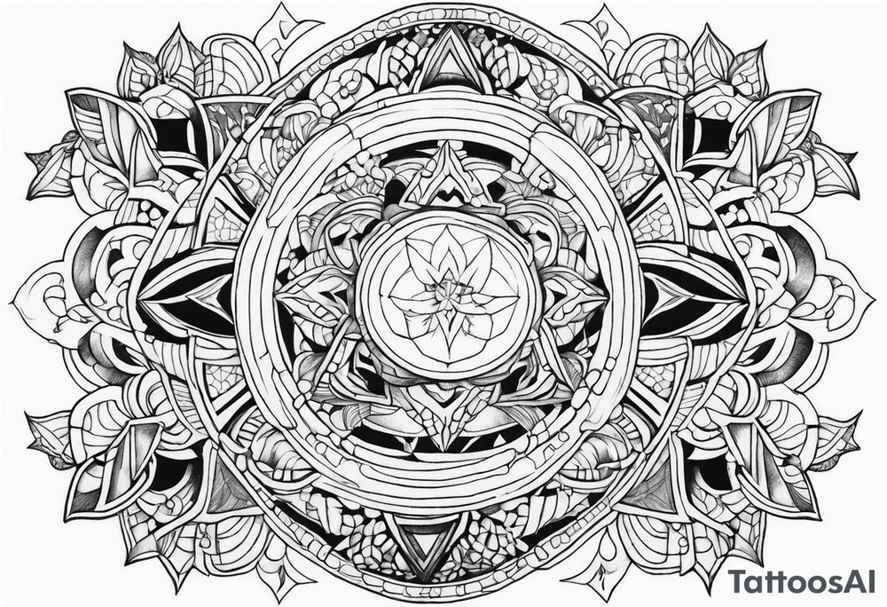 World tattoo idea