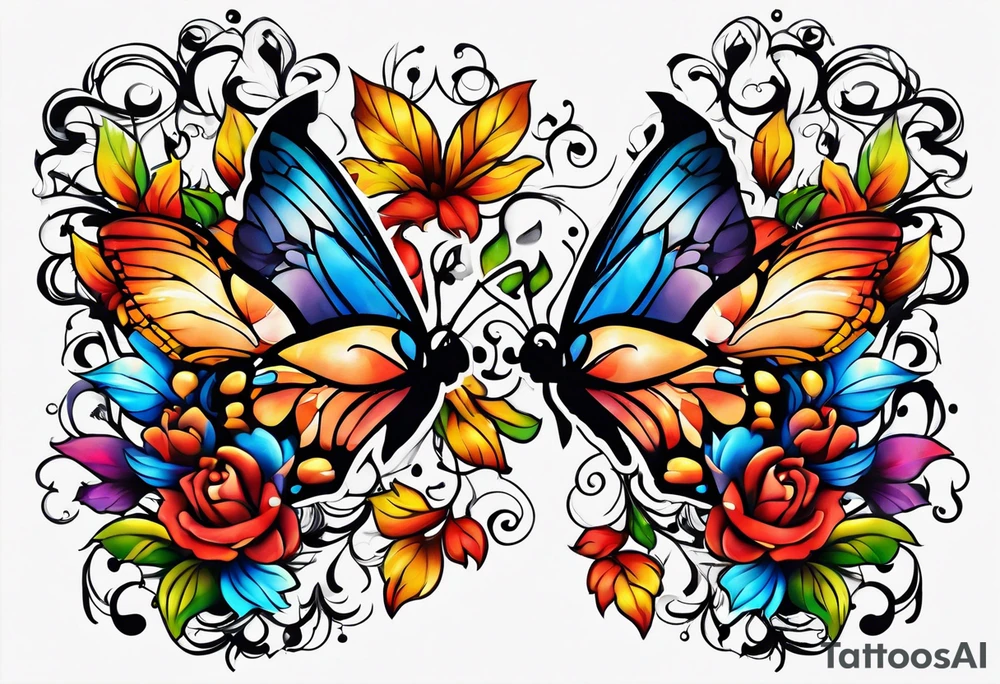 Two Puzzle pieces tattoo idea