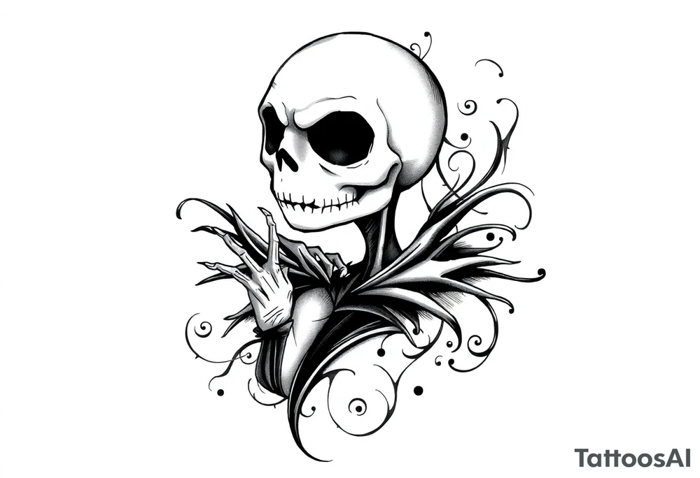 Jack skellington tattoo idea