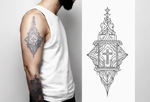 shoulder tattoo bible tattoo idea