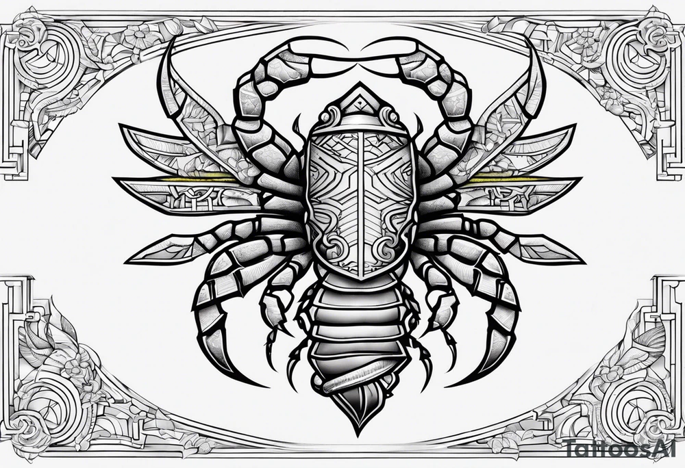 Scorpio tattoo idea