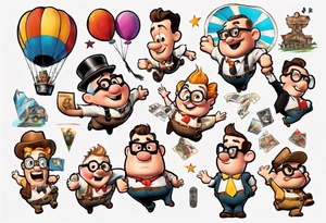 up! movie tattoo idea
