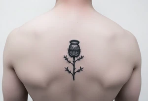 Scottish thistle tattoo idea