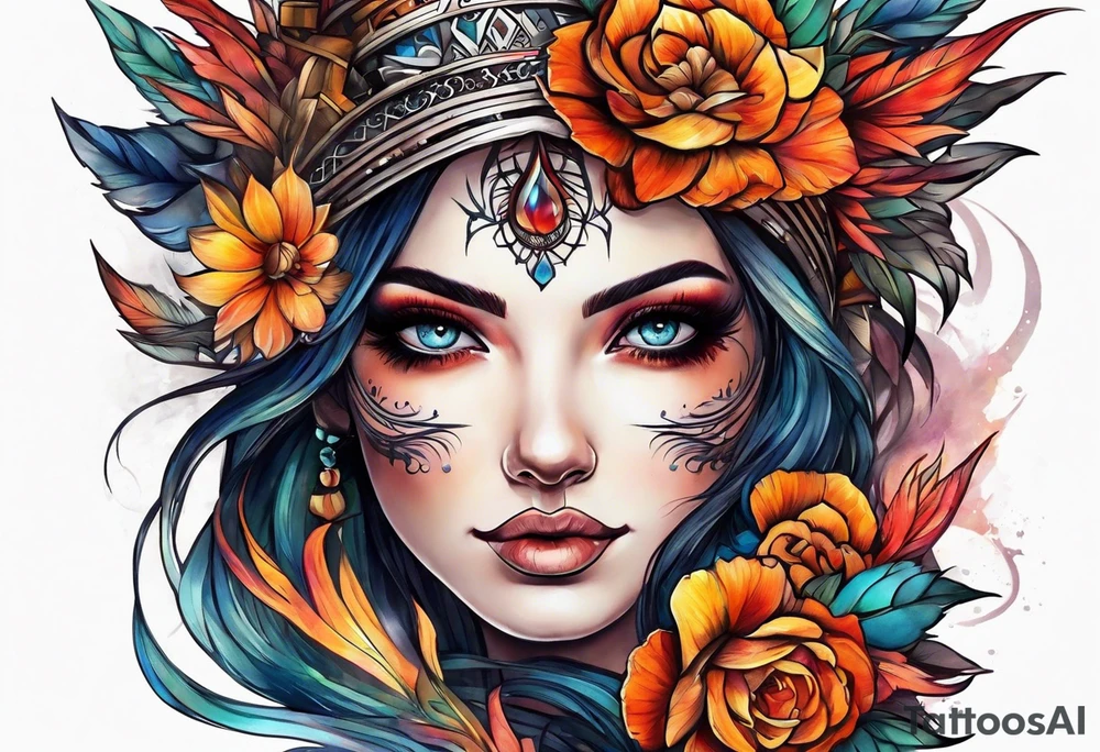 only fire. tattoo idea