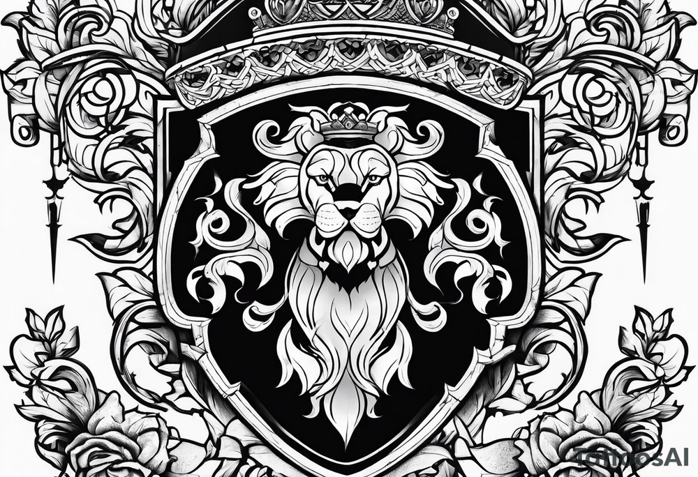 scottish crest tattoo idea