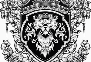 scottish crest tattoo idea
