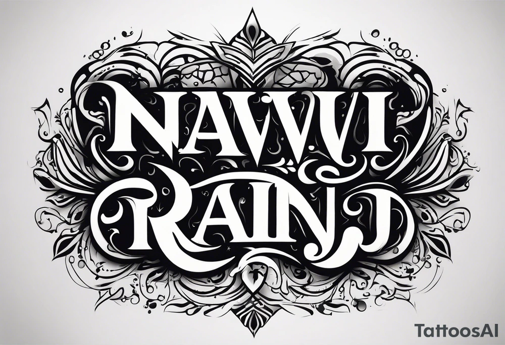 Navi Ranj tattoo idea