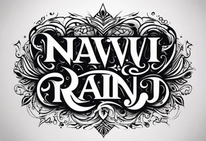 Navi Ranj tattoo idea
