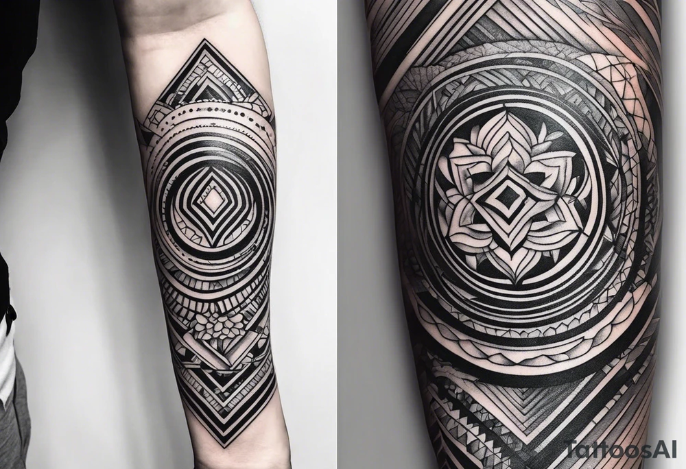 arm tattoo black work tattoo idea