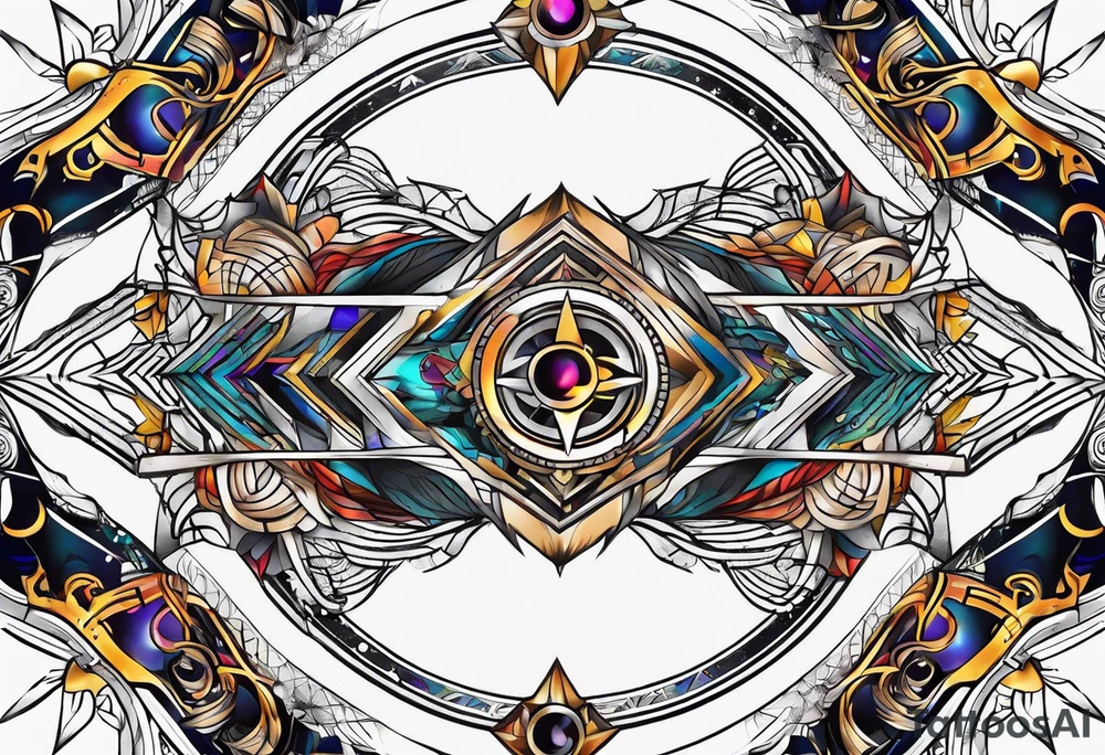 Supernova tattoo idea