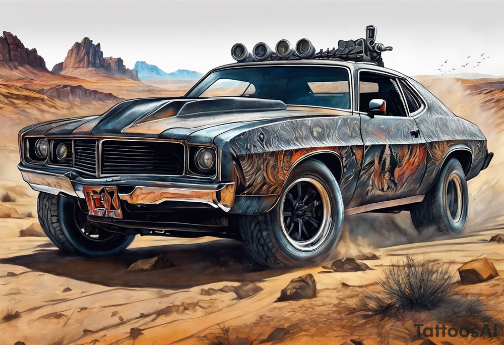 Mad max tattoo idea