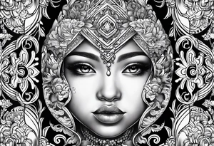 New baby named Honor tattoo idea