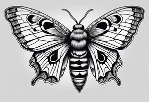 Death head moth hand tattoo tattoo idea