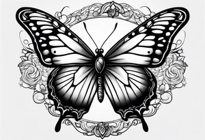 borboleta tattoo idea