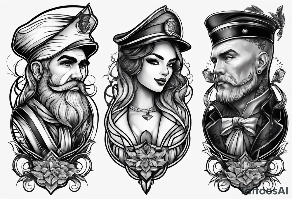 arm full sleeve tattoo idea