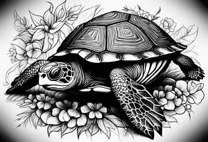 Turtle tattoo design tattoo idea