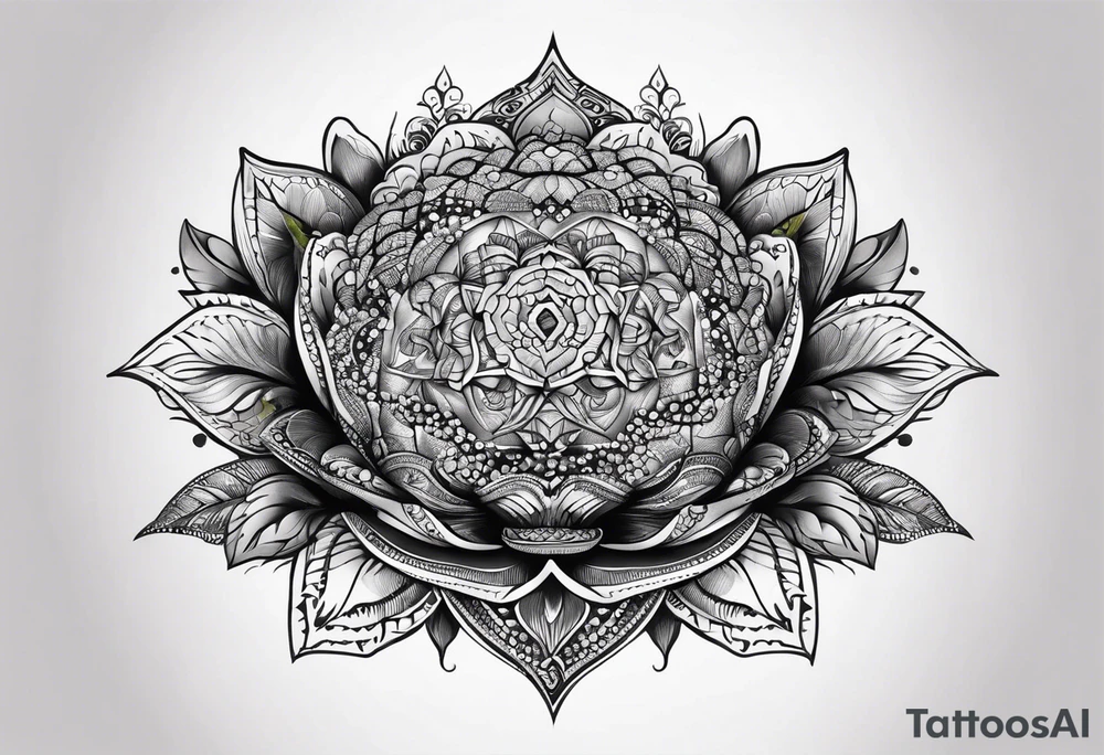 Üzgün yorgun bir kaplumbağa 🐢 tattoo idea