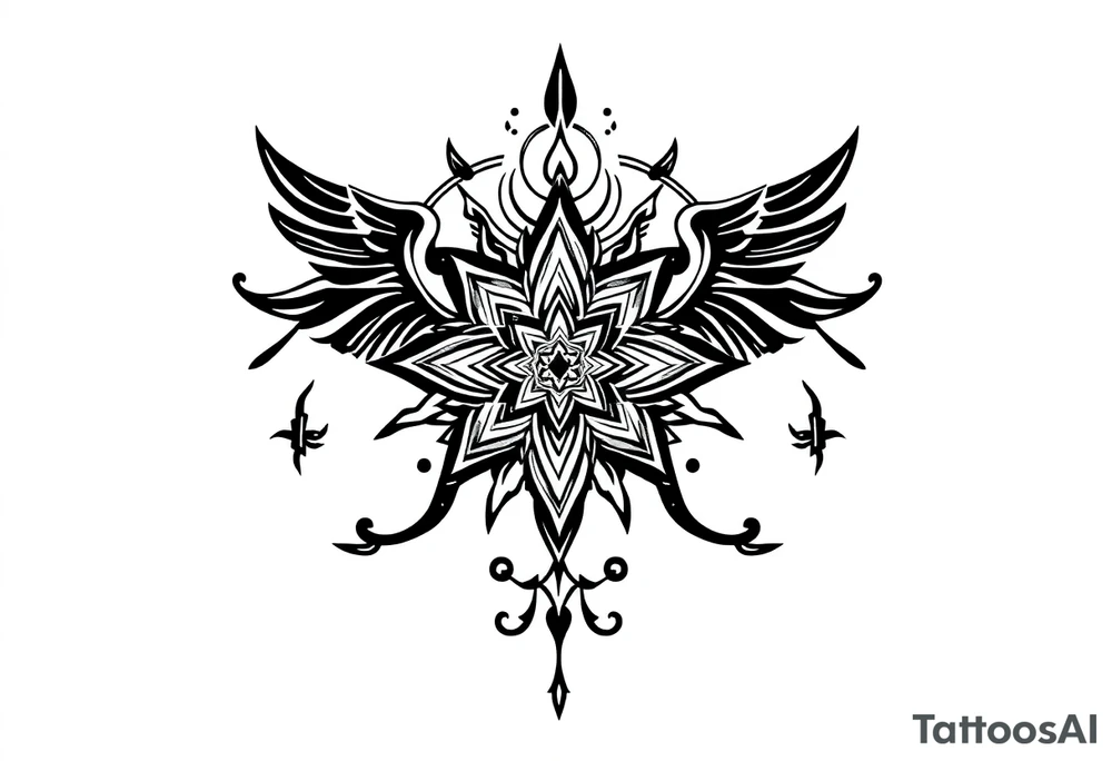 spiritual tattoo idea