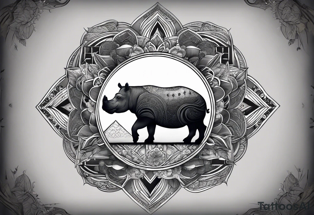 Very asymmetrical, +geometric pattern, with realistic full moon, with hippo,+tribal, +geometric, +inkart , +blackwork, +grey scale, + sketch
with wintersweet flower bud, +inkart touch, +for men, detailed , combined favourite , tattoo idea