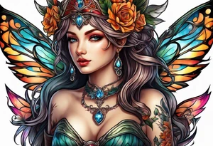 fairy tattoo idea