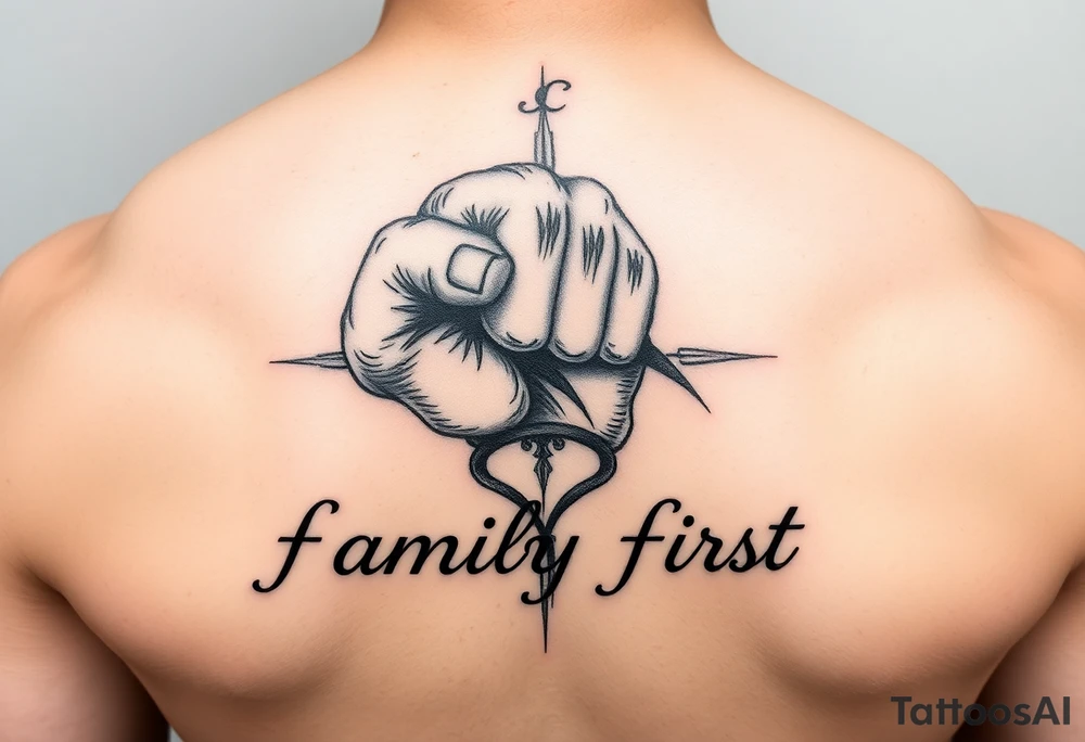 “family first”, mental health healing, cancer astrological sign, closed fist tattoo idea