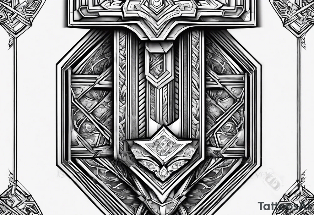 Mjolnir tattoo idea