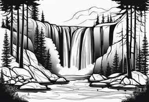 alsea falls tattoo idea