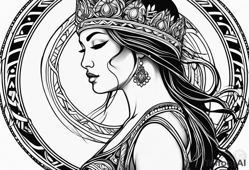 virgo tattoo idea