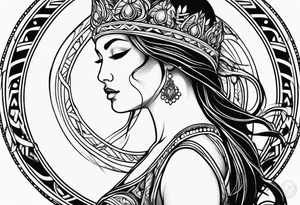 virgo tattoo idea
