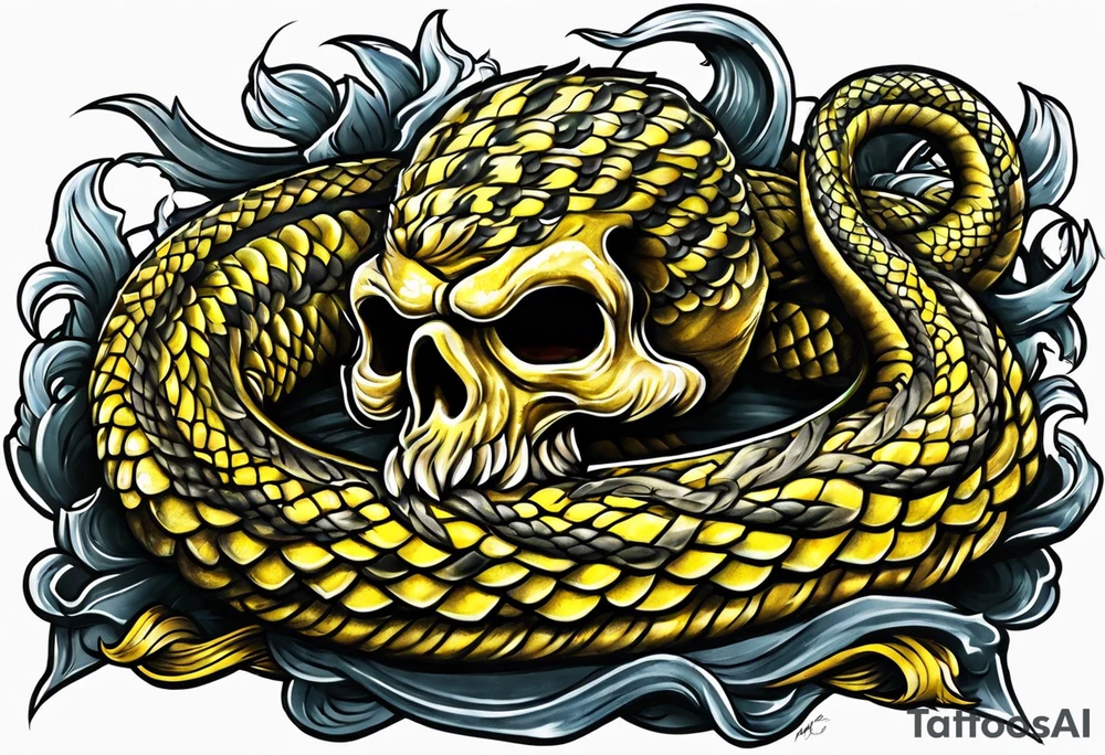 dont tread on me tattoo idea