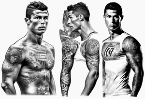 Cristiano Ronaldo tattoo idea