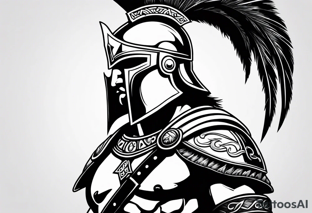 spartan tattoo idea