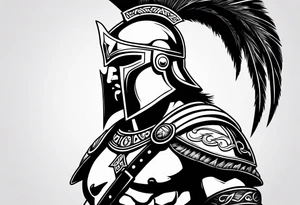 spartan tattoo idea