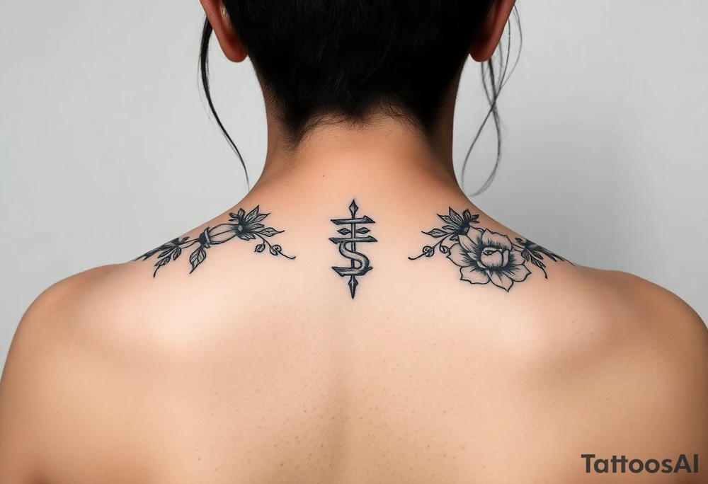 Feminine tattoo suggesting luck and wealth tattoo idea