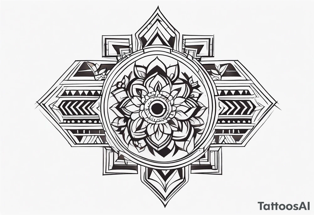 Tribal tattoo idea