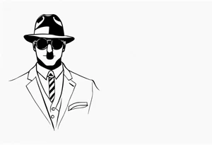 Invisible man tattoo idea