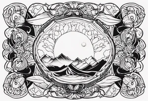 Depression tattoo idea