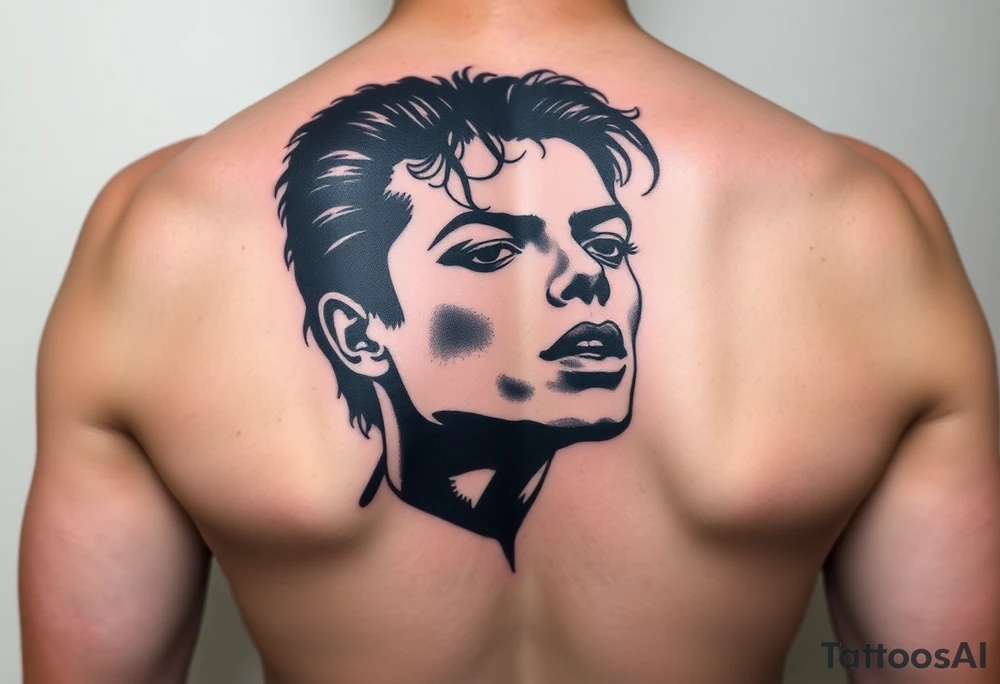michael jackson singt bad tattoo idea