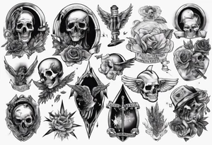 Fallen Heroes Never Forget tattoo idea