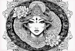 The name: Penellopy, and the name, Aghata Issis tattoo idea